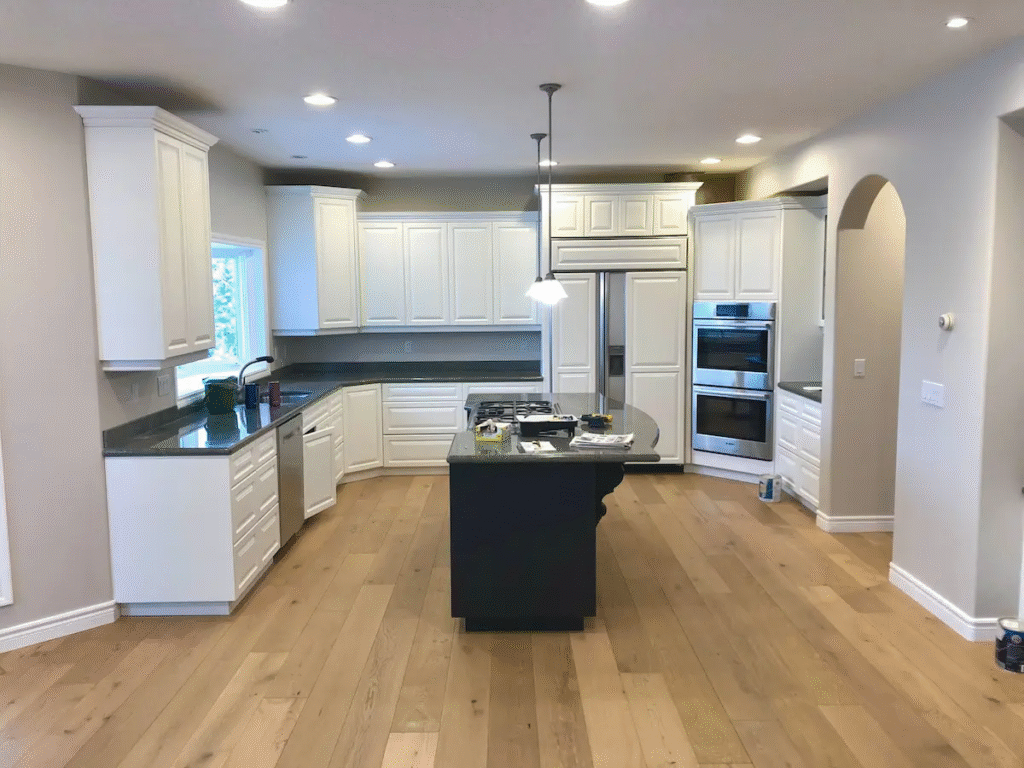 repaint kitchen cabinets in Cold Lake with the Repaint Specialists